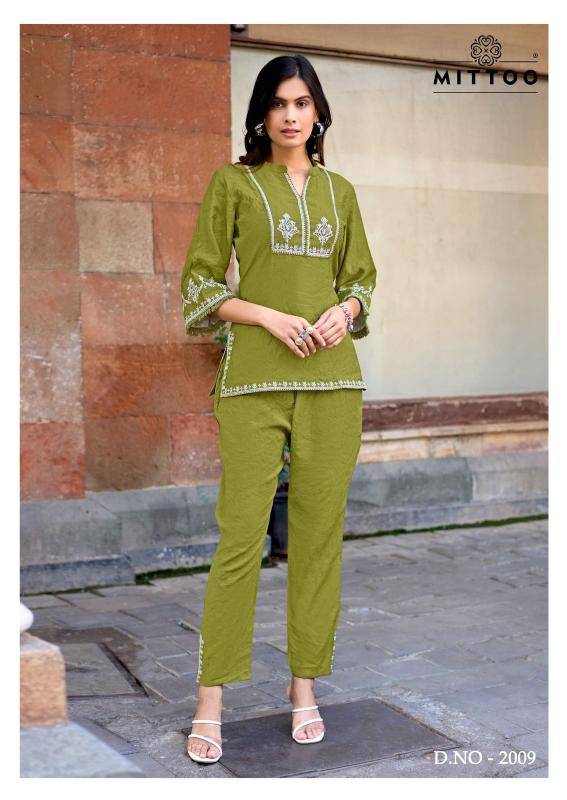 Mittoo korra vol 2 coord set Kurti wholesaler in Karnataka